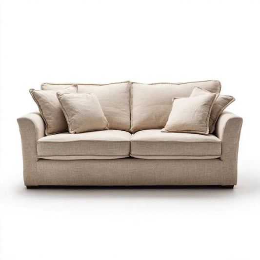 Sofa, 2 fotela prosta w poliestrze 180 x 90 x 85 cm prostokątna